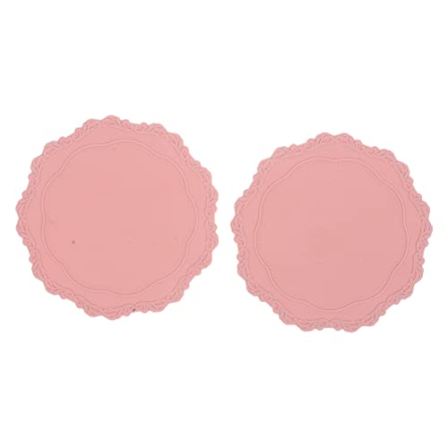 COHEALI Unterlage Für Stempelsiegel 2 Stücke Siegel Stempel Pad Matte Stempel Siegelwachs Platte Pad Siegelwachs Liefert Rosa Silikagel Tablett Siegel Stempel Siegelkissen Wachssiegelmatte von COHEALI