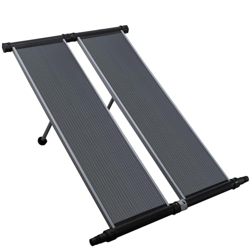 COIL Pool-Solarkollektor, Solarwarmwasserbereiter, Poolheizung, Solarheizung, Anschlussanschlüsse: 32/38 mm, Durchfluss: bis zu 6,5 m3/h, 5 Liter von COIL