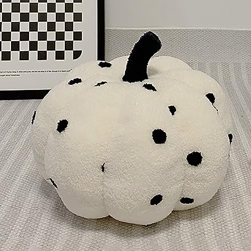 COITROZR Kürbis Deko, Kürbis Kissen, 3D Plüsch Kürbis Dekokissen Kopfkissen Kissen, Halloween Deko Kürbis Kissen, Geburstagsgeschenke Kürbiskissen für Kinderzimmer Sofa Dekoration (20CM) von COITROZR