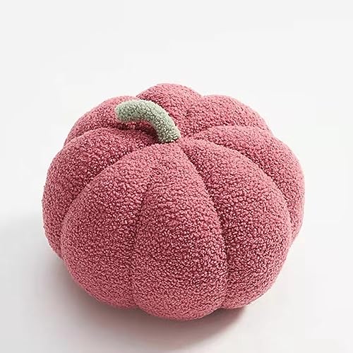 Kürbis Kissen, 3D Plüsch Kürbis Kissen, Kürbis Halloween Kissen, Herbst Kissen Kürbis Deko mit Füllung, Pumpkin Pillow, Dekokissen Kürbis Kopfkissen Kissen von COITROZR