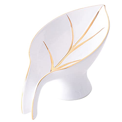 Seifenschale Blattförmige, Seifenschale mit Ablauf, Seifenschale Keramik, Seifenschale Dusche Ohne Bohren, Seifenschale Blattform Hohl, Seifenablage Weiß Seifenschale Blattförmige, Seifenschale mit Ablauf, Seifenschale Keramik, Seifenschale Dusche Ohne Bohren, Seifenschale Blattform Hohl, Seifenablage Weiß von COITROZR