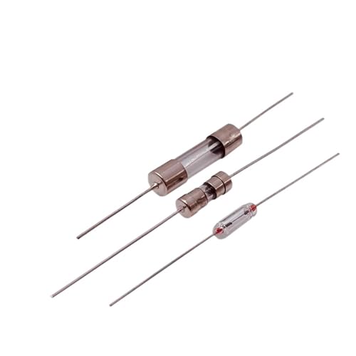 10PCS Inline glasrohr sicherung 0,5A 1A 2A 3,15A 4A 250V haushaltsgerät Power sicherung mit pin Keramik sicherung (Color : 2A, Size : 3.6X10_10 PCS) von COJIC