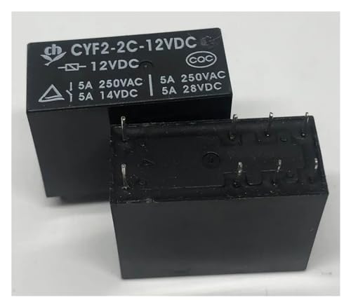 COJIC 1PCS CYF2-2C-12VDC (14F-2C-12V) Relais 8pins von COJIC