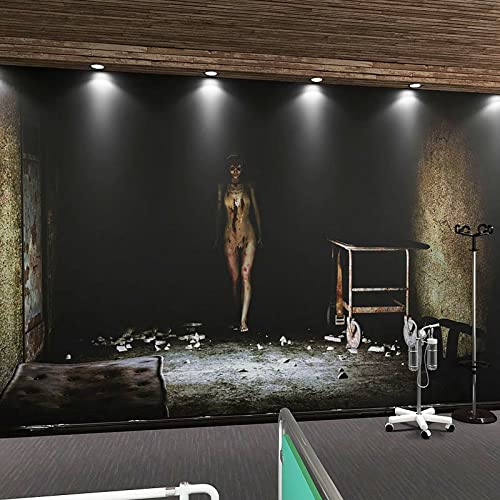 COJIC 3D-Horror-Ruinen-Krankenhaus-Korridor-Erweiterungs-Weltraum-Hintergrundbild-Skript-Kill-Geheimraum-Flucht-Werwolf-Tötung-Themenzimmer-Wandbild von COJIC