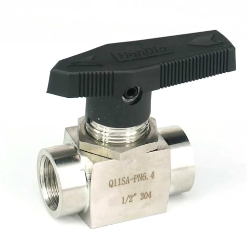 1/2 "BSPT Euqal Weiblich 304 Edelstahl Absperrkugelhahn Wasser Gas Öl 60 Bar 1/2 "BSPT Euqal Weiblich 304 Edelstahl Absperrkugelhahn Wasser Gas Öl 60 Bar von COKYIS