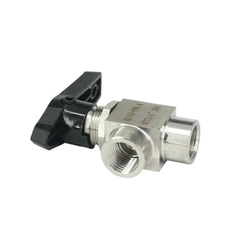 1/4 "NPT Weibliche 304 Edelstahl Abschaltung Kugelhahn Wasser Gas Öl 915 PSI 1/4 "NPT Weibliche 304 Edelstahl Abschaltung Kugelhahn Wasser Gas Öl 915 PSI von COKYIS
