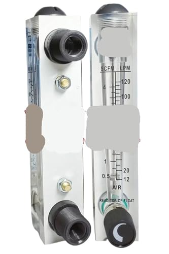 12~120LPM 0,5-4SCFM 1/2" BSPT Außengewinde LZT-15 Luft-N2-Durchflussmesser Rotameter-Panel-Installation(12-120LPM 0.5-4SCFM) von COKYIS