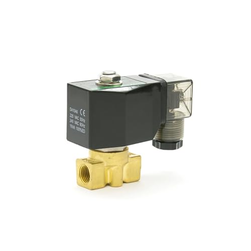 PU-Serie NBR Zwei-Wege-2/2-Wege-Magnetventil mit kleiner Direktsteuerung und zwei Positionen Magnetventile normalerweise geschlossen,(1 4in,BRASS(NO)_ORIFICE 1.5MM) von COKYIS