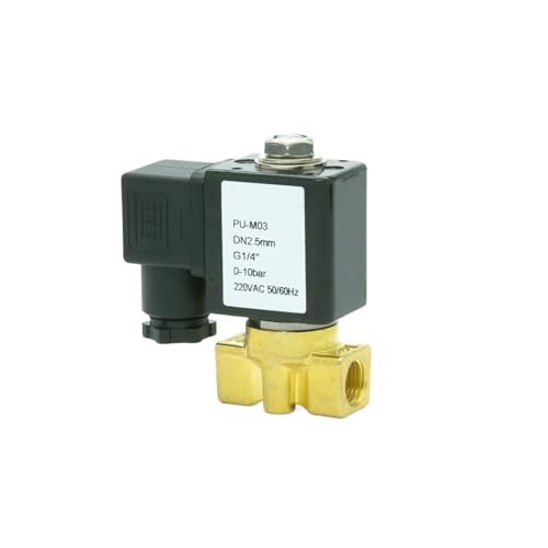 PU-Serie Zwei-Wege-2/2-Wege-Magnetventil mit kleiner Direktwirkung und zwei Positionen. Magnetventile normalerweise geschlossen,(3 8in,D16011_ORIFICE 8MM) von COKYIS