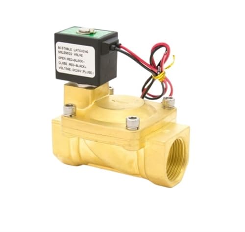 PU&PX 2/2-Wege-Magnetventil mit direkter Wirkung/Vorsteuerung und selbsthaltendem 6-24-V-Impuls, bistabiler Verriegelung(2 in,ORIFICE 4MM_BRASS) von COKYIS