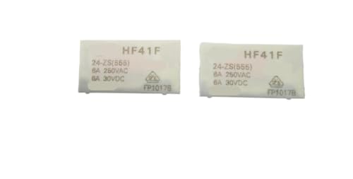 Relais HF41F-24-ZS HF41F-024-ZS HF41F 24-ZS 024-ZS HF41F-24 HF41F24ZS 24VDC DC24V 24V DIP5 10 teile/los(5PCS) von COKYIS
