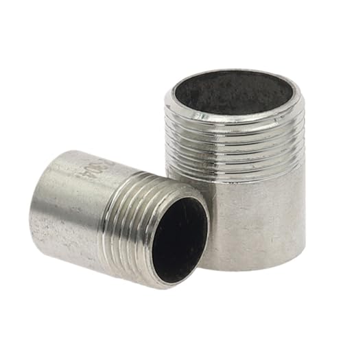 Wasseranschluss 1/8" 1/4" 3/8" 1/2" 3/4" 1" 1-1/4" 1-1/2" Außengewinde Rohrverschraubungen Edelstahl SS304 Anschlussadapter(1") von COKYIS