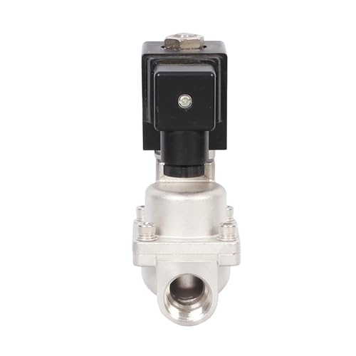 YCP31-15 Pilotkolben-Dampfmagnetventil, komplett aus Kupfer oder komplett aus Edelstahl 304(AC220V_STAINLESS STEEL) von COKYIS