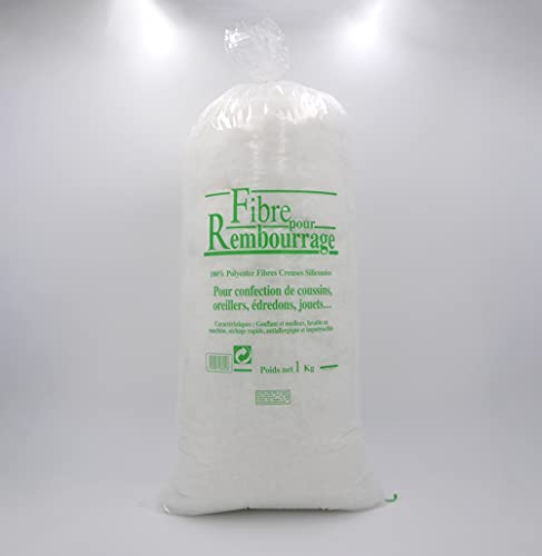 COLAS NORMAND - Öko-Tex Polyester-Faser-Füllung - 1 kg - Polsterkissen Plüschdecke COLAS NORMAND - Öko-Tex Polyester-Faser-Füllung - 1 kg - Polsterkissen Plüschdecke von COLAS NORMAND