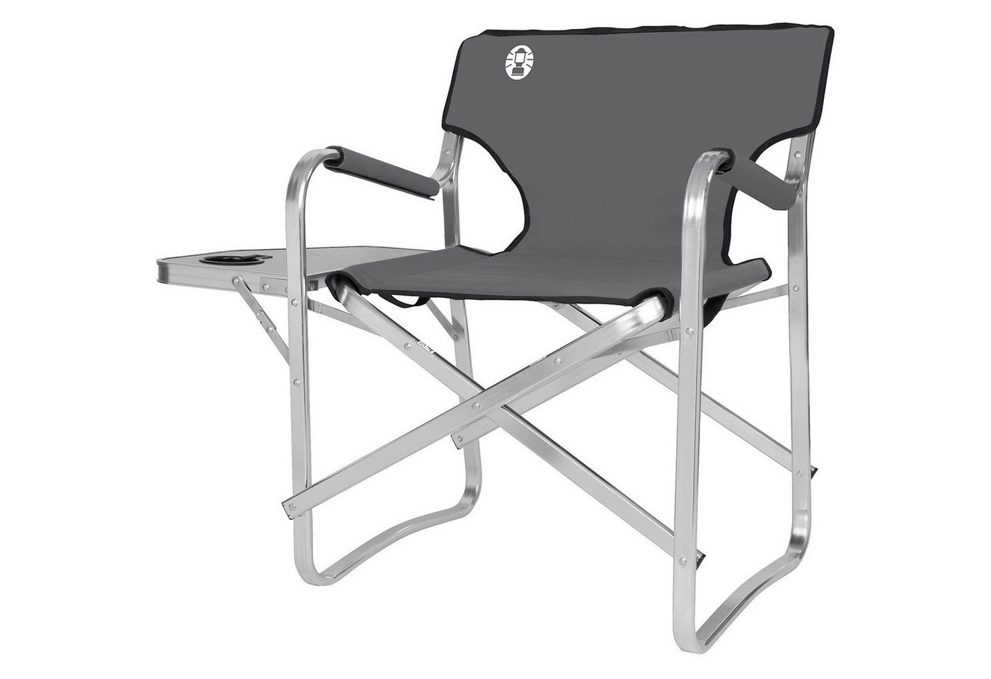 COLEMAN Campingstuhl Aluminium Deck Chair with Table von COLEMAN