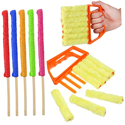 COLLBATH 1 Satz Mikrofaser Reinigungsset mit Detail Sticks und Handheld Jalousien Reiniger Werkzeug für Ecken Ritzen und Schwer Zugängliche Stellen COLLBATH 1 Satz Mikrofaser Reinigungsset mit Detail Sticks und Handheld Jalousien Reiniger Werkzeug für Ecken Ritzen und Schwer Zugängliche Stellen von COLLBATH