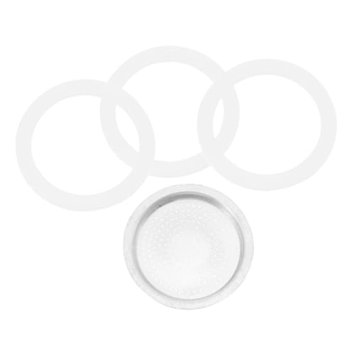 COLLBATH Espressokannenzubehör Mit Silikon-dichtung Und Aluminium-filter Für Kaffeemaschine Ersatzteile Für Kaffeekanne von COLLBATH