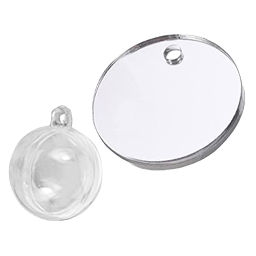 COLLBATH 1 Set Betta Trainingsspiegel Dekorativer Betta Spiegel Betta Fisch Spiegel Betta Fisch Spielzeug Doppelseitiger Betta Spiegel Betta Tank Dekorationen Betta Aquarium Spiegel von COLLBATH