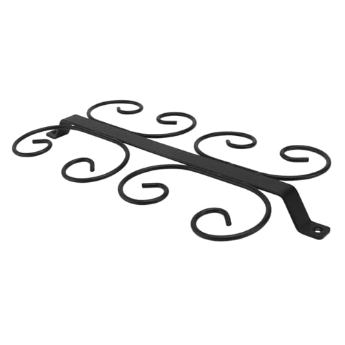 COLLBATH 1 Stück Hängendes Weinglasgestell vorratsbehälter küche Kitchen Organization weinregale Weinhalter-Arbeitsplatte Getränke kleiderständer Weinglasorganisator Kelch Eisen Black von COLLBATH