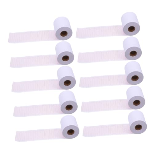 COLLBATH 10 Rollen Papier Single Channel -Thermopapier Thermal Chart für Präzise Medizinische Aufzeichnung und Schnelle Diagnostik im Notfalleinsatz COLLBATH 10 Rollen Papier Single Channel -Thermopapier Thermal Chart für Präzise Medizinische Aufzeichnung und Schnelle Diagnostik im Notfalleinsatz von COLLBATH