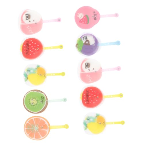 COLLBATH 10 Stück Faltbare Handfächer im Cartoon Frucht Design Bunte Sommer Fans für Partys Feiertage und Kinderfeste Vielseitig Einsetzbar COLLBATH 10 Stück Faltbare Handfächer im Cartoon Frucht Design Bunte Sommer Fans für Partys Feiertage und Kinderfeste Vielseitig Einsetzbar von COLLBATH