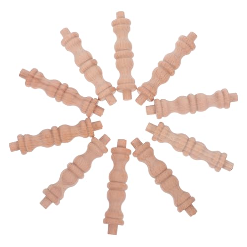 COLLBATH Holzsäulen Im Europäischen Stil 10 Stück Basteldekoration Für Haushalt Und Büro Holzspindeln Für Weinschrank Und Wohnzimmermöbel COLLBATH Holzsäulen Im Europäischen Stil 10 Stück Basteldekoration Für Haushalt Und Büro Holzspindeln Für Weinschrank Und Wohnzimmermöbel von COLLBATH