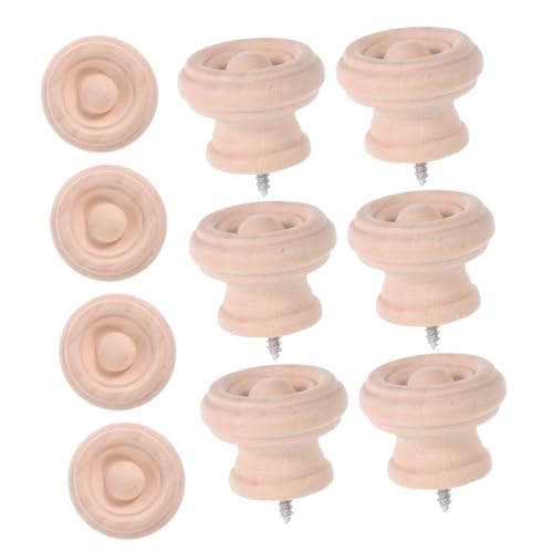 COLLBATH 10 Stück Runde Massivholz Möbelknöpfe mit Einzelbohrung Holzgriffe für Kommoden Kleiderschränke und Küchenschränke Natürliche Holztöne Vielseitig Einsetzbar und Langlebig COLLBATH 10 Stück Runde Massivholz Möbelknöpfe mit Einzelbohrung Holzgriffe für Kommoden Kleiderschränke und Küchenschränke Natürliche Holztöne Vielseitig Einsetzbar und Langlebig von COLLBATH