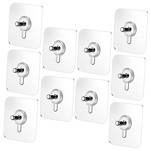 COLLBATH 10 Stück Selbstklebende Haken Nahtlose Wandhaken Extra Starkes Klebepad für Küchen und Wohnungsdekoration Belastbar für Bilderrahmen und Schlüsselaufbewahrung COLLBATH 10 Stück Selbstklebende Haken Nahtlose Wandhaken Extra Starkes Klebepad für Küchen und Wohnungsdekoration Belastbar für Bilderrahmen und Schlüsselaufbewahrung von COLLBATH