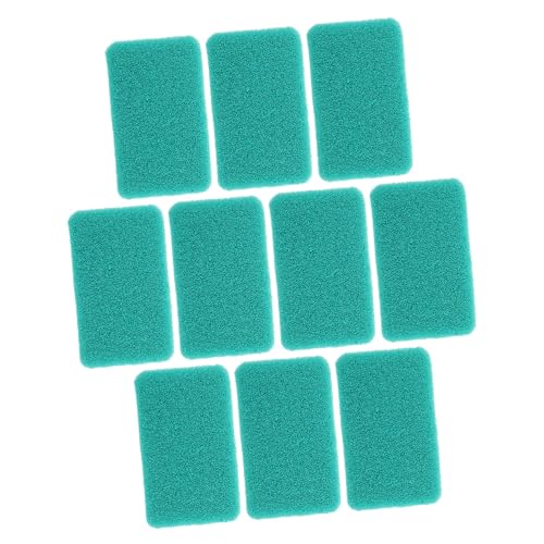COLLBATH 10 Stück Teiliges Silikon Reinigungs Schwamm Wiederverwendbare Kratzfreie Küchenschrubber für Gemüse und Obst Schnelltrocknend Leicht zu Reinigen für Geschirr und Töpfe von COLLBATH