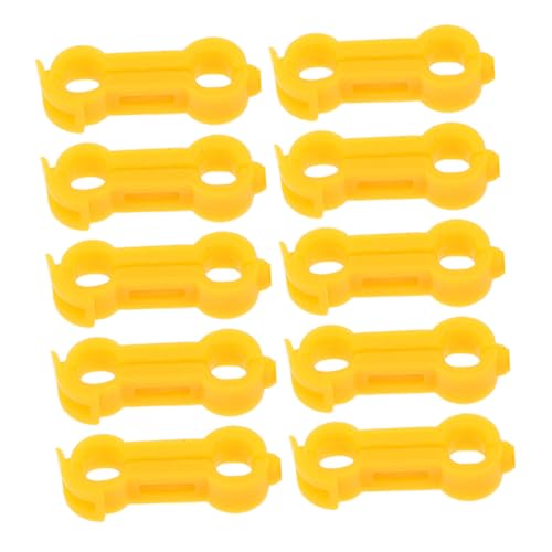 COLLBATH 10 Stück Teiliges Vogelbein Stabilisator aus Flexiblem Verstellbare Vogelbein Korrekturbänder für Hühner Papageien und Tauben Langlebige und Komfortable Vogelbeinorthese zur von COLLBATH