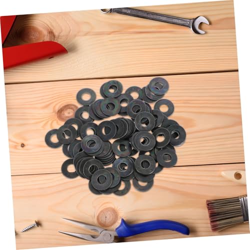 COLLBATH 100 Stück Rostfreie Unterlegscheiben Flache Metall Disk für Mechanische Anwendungen Hochwertige Dichtungsunterlegscheiben mit Dunkler Beschichtung Feuchtigkeits und COLLBATH 100 Stück Rostfreie Unterlegscheiben Flache Metall Disk für Mechanische Anwendungen Hochwertige Dichtungsunterlegscheiben mit Dunkler Beschichtung Feuchtigkeits und von COLLBATH