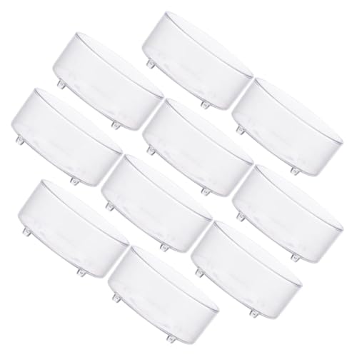 COLLBATH Transparenter Acryl Wassernapf Für Reptilien Eidechsen Füttern Trinken Fressnapf Haustier Zubehör Behälter Tablett Container Schüssel von COLLBATH
