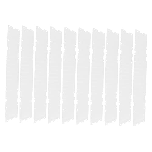 COLLBATH Katzenabwehrmatten Für Draußen Transparente Kunststoffmatten Katzenschutzmatte Anti-Katzen-dornmatte Katzenunterlage 10 Stück von COLLBATH
