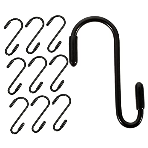 COLLBATH 12 Stück S Haken aus für Küche Badezimmer Schlafzimmer und Büro Haken zum Aufhängen von Handtüchern Pflanzen Taschen und mit Rutschfesten Enden COLLBATH 12 Stück S Haken aus für Küche Badezimmer Schlafzimmer und Büro Haken zum Aufhängen von Handtüchern Pflanzen Taschen und mit Rutschfesten Enden von COLLBATH