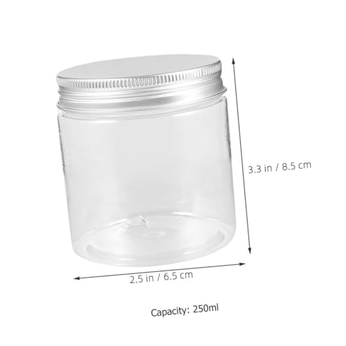 COLLBATH 12 Stück Teiliges Einmachglas Luftdichtem Aluminiumdeckel Wiederverwendbare Vorratsgläser für Marmelade Tee Kaffee Bpa frei Vielseitige Haushaltsaufbewahrung von COLLBATH