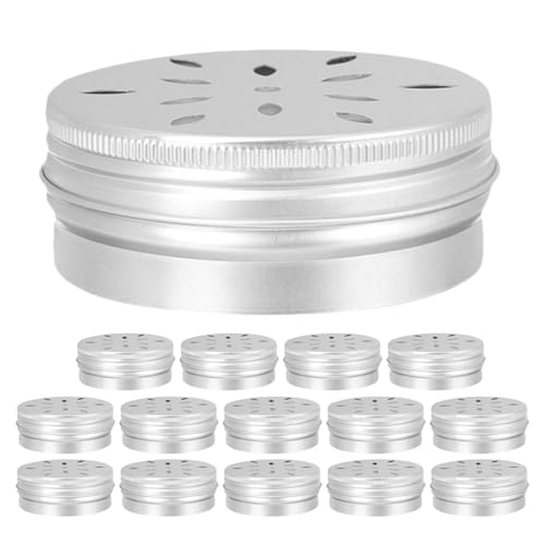 COLLBATH 15 Stück Teiliges Aluminium Hundegeruchs-trainingsset Robuste Duftdosen für Nosework Kompakte Metallbehälter für Such Spürhundetraining Vielseitig Einsetzbar und Transportabel von COLLBATH