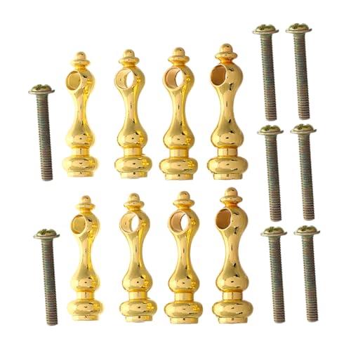 COLLBATH 16 Stück Teiliges Metall Handlauf Endkappen für Flexible Möbelverbindungen Installieren und Stabil für Treppen und Wohnaccessoires COLLBATH 16 Stück Teiliges Metall Handlauf Endkappen für Flexible Möbelverbindungen Installieren und Stabil für Treppen und Wohnaccessoires von COLLBATH
