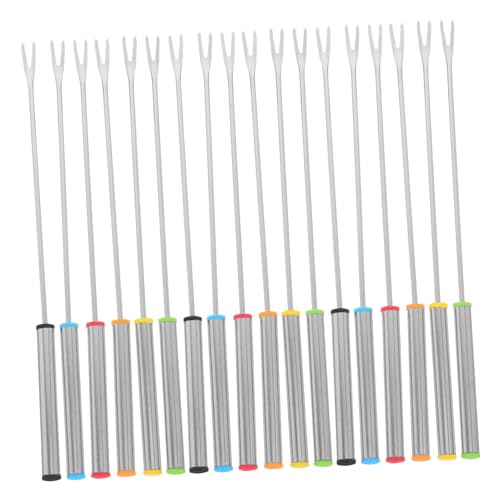 COLLBATH 18 Stück Teiliges Fondue Sticks aus Edelstahl Robuste Dessertgabeln für Käse Schokolade Obst Spülmaschinengeeignet Modernes Design für Fondue Grill und Gemütliche Familienrunden COLLBATH 18 Stück Teiliges Fondue Sticks aus Edelstahl Robuste Dessertgabeln für Käse Schokolade Obst Spülmaschinengeeignet Modernes Design für Fondue Grill und Gemütliche Familienrunden von COLLBATH
