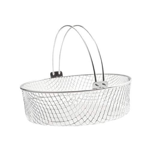 COLLBATH 1stück Edelstahl Ofen Mesh Tray Praktischer Luftfritteusen Korb Für Gleichmäßiges Garen Zum Trocknen Von Obst Nüssen Und Kräutern Leicht Und Langlebig Für Küche von COLLBATH