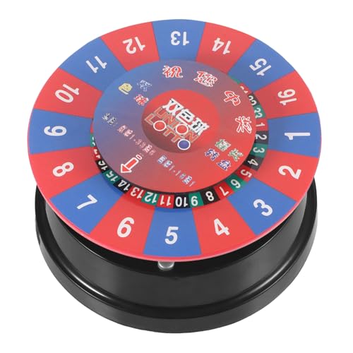 COLLBATH 1Stück Drehbares Ktv Trinkspiel Elektrisches Spiel mit Glatter Oberfläche für Partys Feste und Veranstaltungen Leicht und Tragbar Batterien Erforderlich von COLLBATH