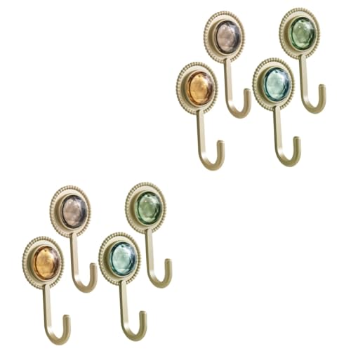 COLLBATH 2 Sets Badezimmer-wandhaken Selbstklebende Halterungen Mehrzweck Keine Hardware Kunststoff Moderner Look 4 Stück X 2 COLLBATH 2 Sets Badezimmer-wandhaken Selbstklebende Halterungen Mehrzweck Keine Hardware Kunststoff Moderner Look 4 Stück X 2 von COLLBATH