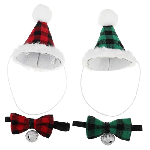 COLLBATH 2 Sets Weihnachtsdekoration Für Haustiere Welpenzubehör Schleife Katzenhut Haustierkostüm Zubehör Haustier Mottoparty Dekorationen Hunde Haustiere Weihnachtsdekorationen COLLBATH 2 Sets Weihnachtsdekoration Für Haustiere Welpenzubehör Schleife Katzenhut Haustierkostüm Zubehör Haustier Mottoparty Dekorationen Hunde Haustiere Weihnachtsdekorationen von COLLBATH