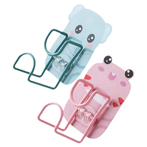 COLLBATH 2 Stck. Teiliges Selbstklebende Wandhaken für Waschbecken Cartoon Tierdesign Einsetzbar Platzsparend Bohrfrei für Bad Küche Schlafzimmer Vielseitig zum Aufhängen von Taschen und COLLBATH 2 Stck. Teiliges Selbstklebende Wandhaken für Waschbecken Cartoon Tierdesign Einsetzbar Platzsparend Bohrfrei für Bad Küche Schlafzimmer Vielseitig zum Aufhängen von Taschen und von COLLBATH