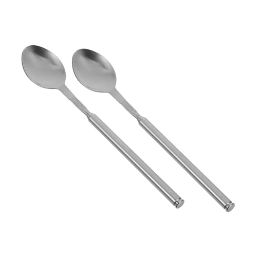 COLLBATH 2 Stück Ausziehbarer Edelstahl Löffel Teleskop Kochlöffel Verstellbar Vielseitig Leicht zu Reinigen für Camping Grillabendessen Obst und Outdoor-besteck COLLBATH 2 Stück Ausziehbarer Edelstahl Löffel Teleskop Kochlöffel Verstellbar Vielseitig Leicht zu Reinigen für Camping Grillabendessen Obst und Outdoor-besteck von COLLBATH