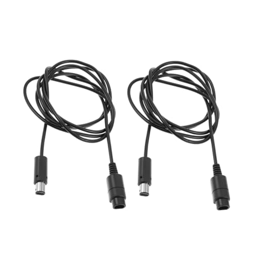 COLLBATH 2 Stück Gamepad -Verlängerungskabel Game Controller Extender Cord Controller, das Kabel erweitert Konsole Gamepad Extender Gaming Controller Extender PVC Black COLLBATH 2 Stück Gamepad -Verlängerungskabel Game Controller Extender Cord Controller, das Kabel erweitert Konsole Gamepad Extender Gaming Controller Extender PVC Black von COLLBATH