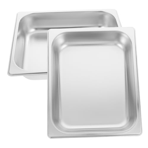 COLLBATH Edelstahl-schüsselpfanne Dampftischpfanne Catering-pfanne Metall-lebensmittelpfanne Küche Restaurant Hotel Servieren Aufbewahren Spülmaschinenfest COLLBATH Edelstahl-schüsselpfanne Dampftischpfanne Catering-pfanne Metall-lebensmittelpfanne Küche Restaurant Hotel Servieren Aufbewahren Spülmaschinenfest von COLLBATH