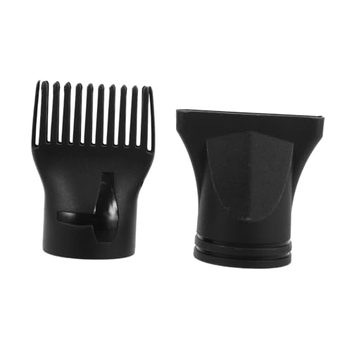 COLLBATH 2 Stück Haartrockner Aufsatz mit Flachdüse und Düse Universelles Salon Styling Tool für Verschiedene Frisuren Kompatibel mit Meisten Haartrocknern von COLLBATH
