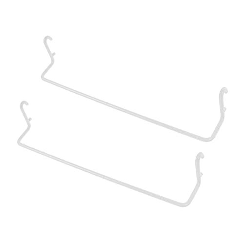 COLLBATH 2 Stück Handtuchhalter für Stecktafel Erweiterbare Haken für Waschküche und Badezimmer Platzsparendes Zubehör für Papierhandtücher und Trockentücher von COLLBATH