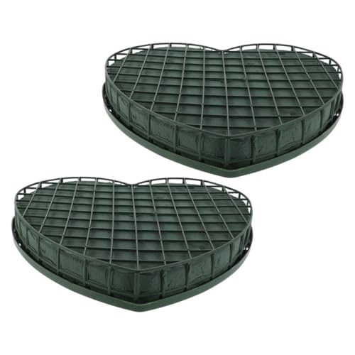 COLLBATH 2 Stück Herzförmiger Blumenhalter mit Saugnapf Floraler Steckschaum für Hochzeitsauto Dekoration Robuste Blumenschaum Basis Kompatibel mit Mehreren Automodellen Romantisches COLLBATH 2 Stück Herzförmiger Blumenhalter mit Saugnapf Floraler Steckschaum für Hochzeitsauto Dekoration Robuste Blumenschaum Basis Kompatibel mit Mehreren Automodellen Romantisches von COLLBATH