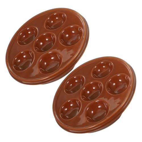 COLLBATH 2 Stück Keramik Schneckenteller Teiliges Hitzebeständige Escargot Backplatten für Haushalt und Restaurant Spülmaschinenfest Langlebig und Vielseitig für Ceranfeld und Ofen COLLBATH 2 Stück Keramik Schneckenteller Teiliges Hitzebeständige Escargot Backplatten für Haushalt und Restaurant Spülmaschinenfest Langlebig und Vielseitig für Ceranfeld und Ofen von COLLBATH